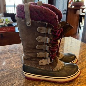 Sorel Women’s Boots Lace-up sz 7 Purple